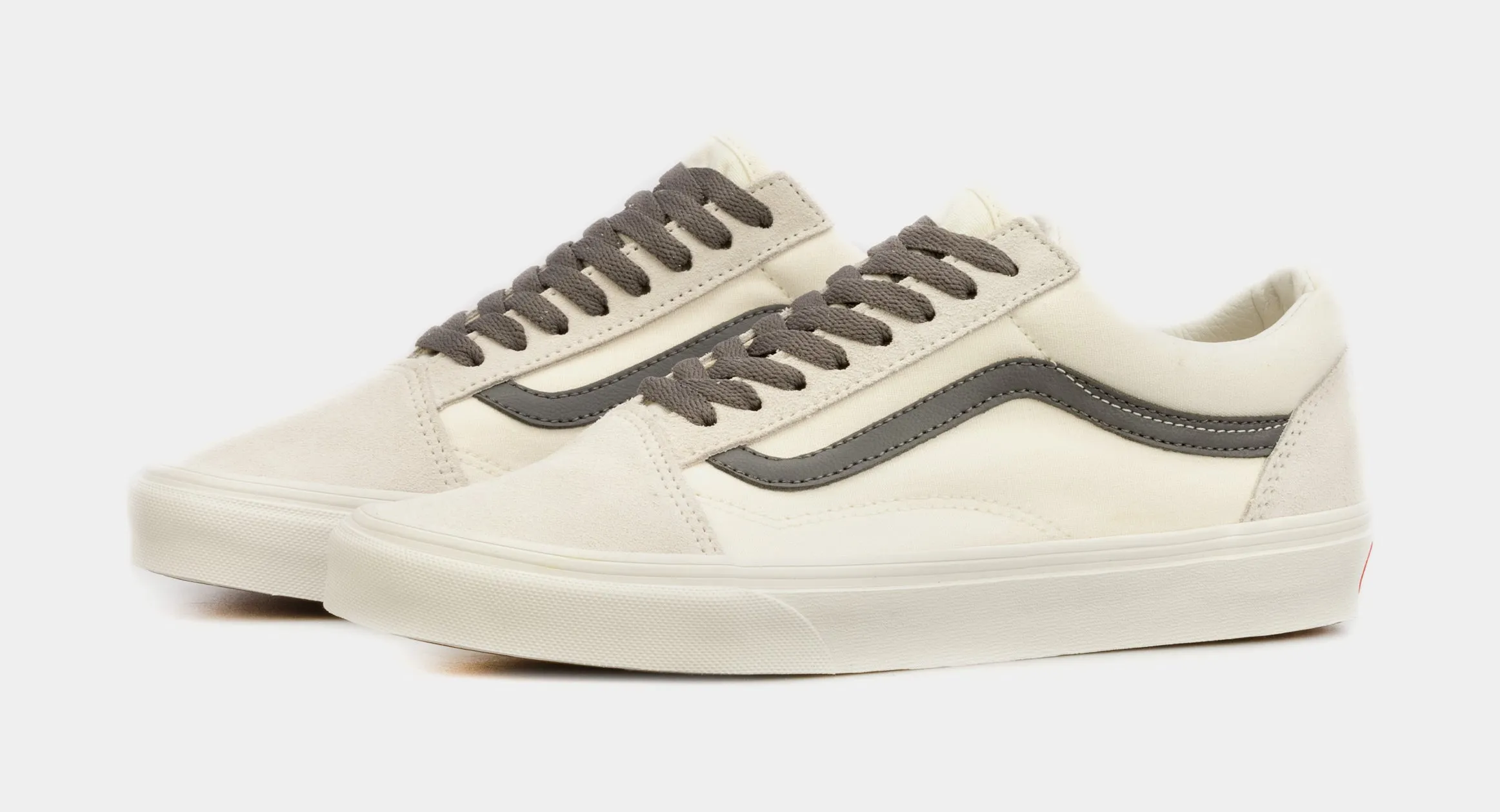 Old Skool Mens Skate Shoes (White/Grey)