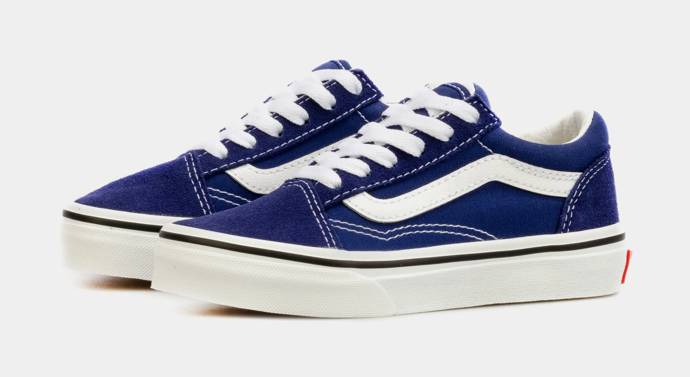 Old Skool Preschool Skate Shoes (Blue/White)