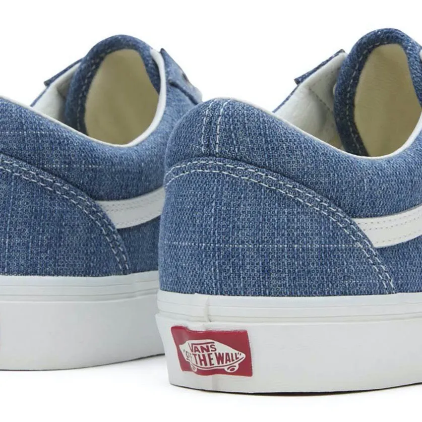 OLD SKOOL THREADED | DENIM BLEUE/WHITE