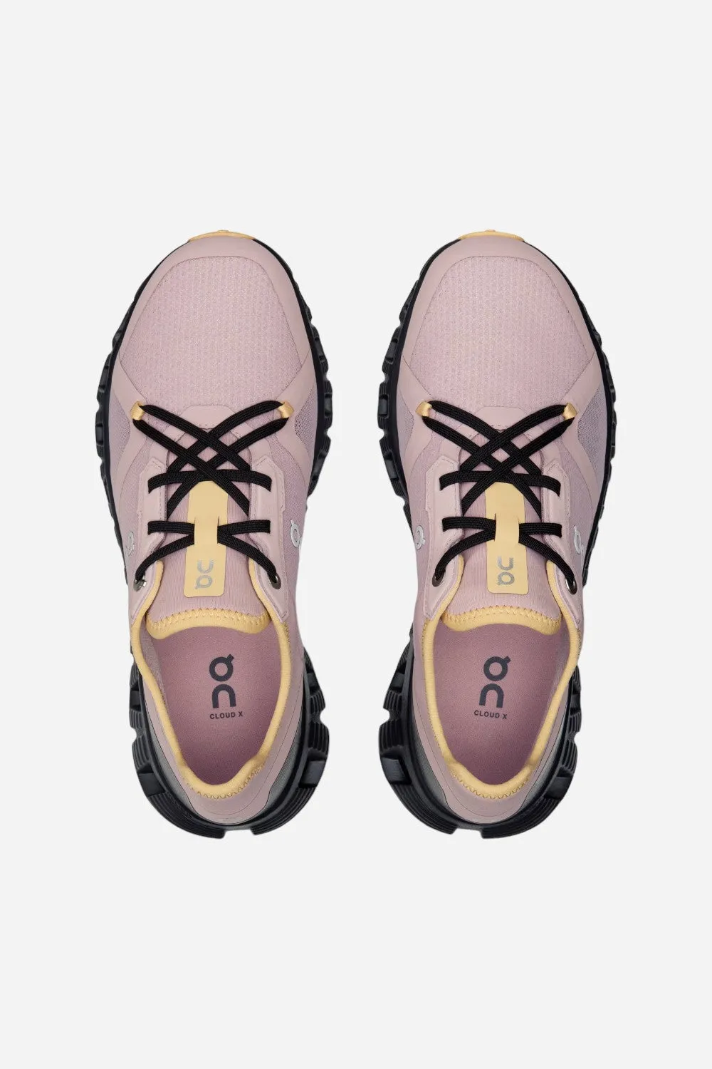 On Running Womens Cloud X 3 AD Sneakers in Mauve Magnet