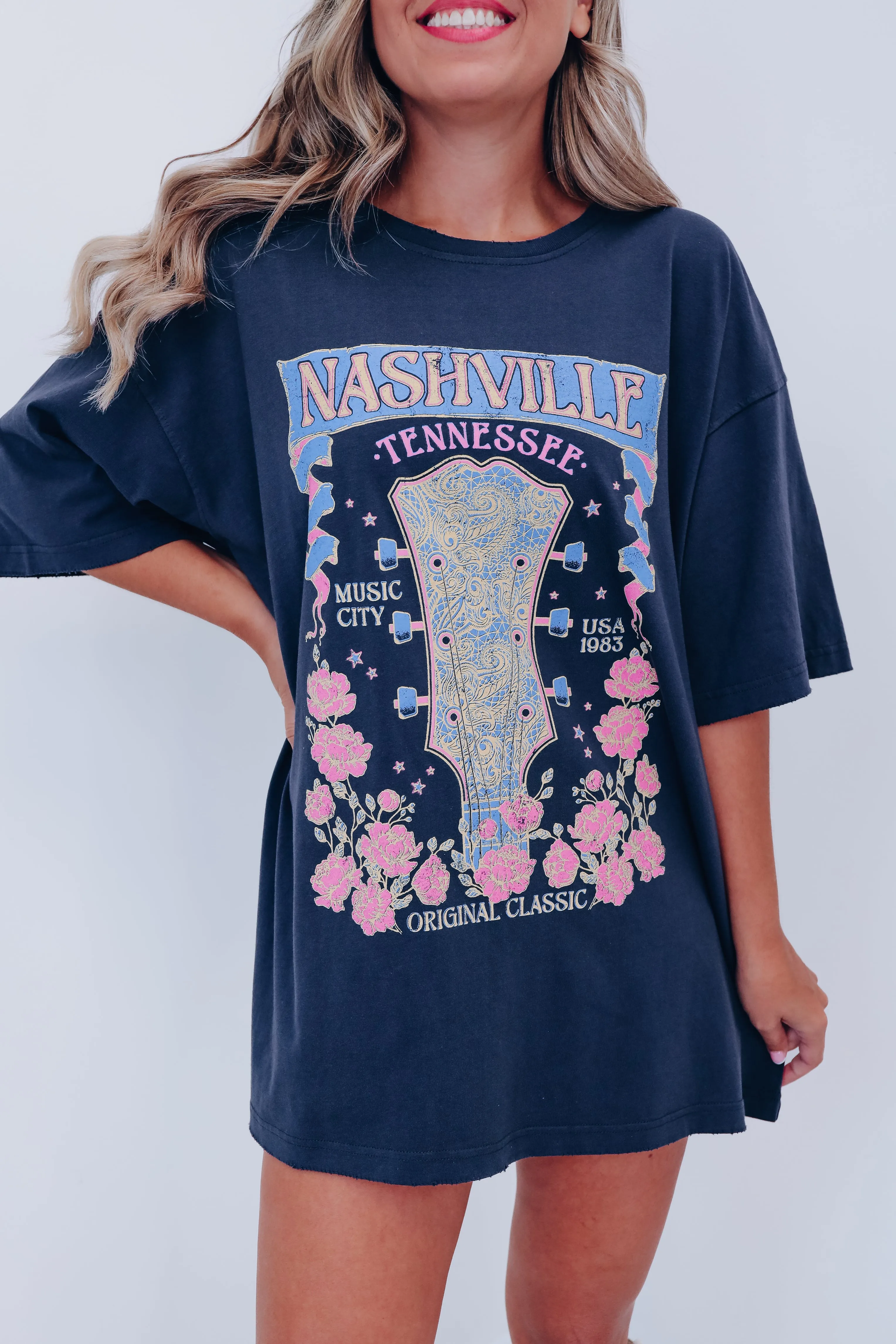 Original Classic Nashville Graphic Tee - Black