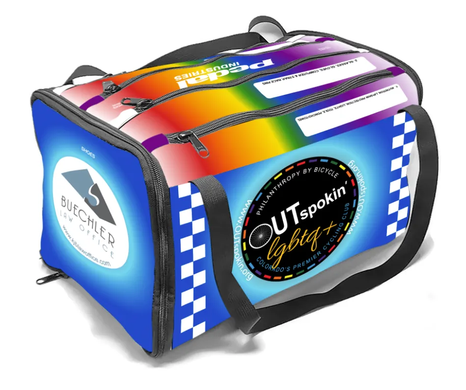 Outspokin LGBTQ 2024 CYCLING RACEDAY BAG™