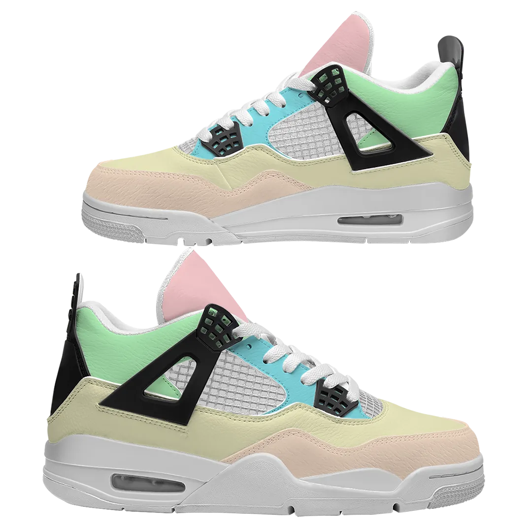 Personalise Your Own J4 Style Sneakers- Pastels Colors