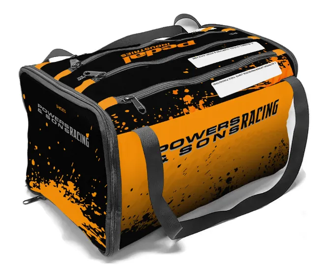 Powers & Sons Racing 2023 CYCLING RACEDAY BAG™ ORANGE