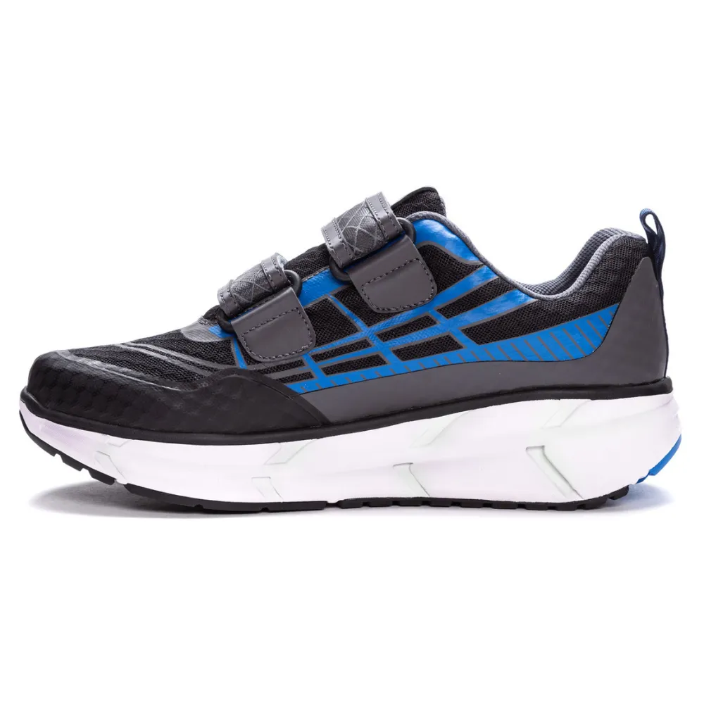 Propet Ultra Strap Black/Blue Sneaker (Men's)