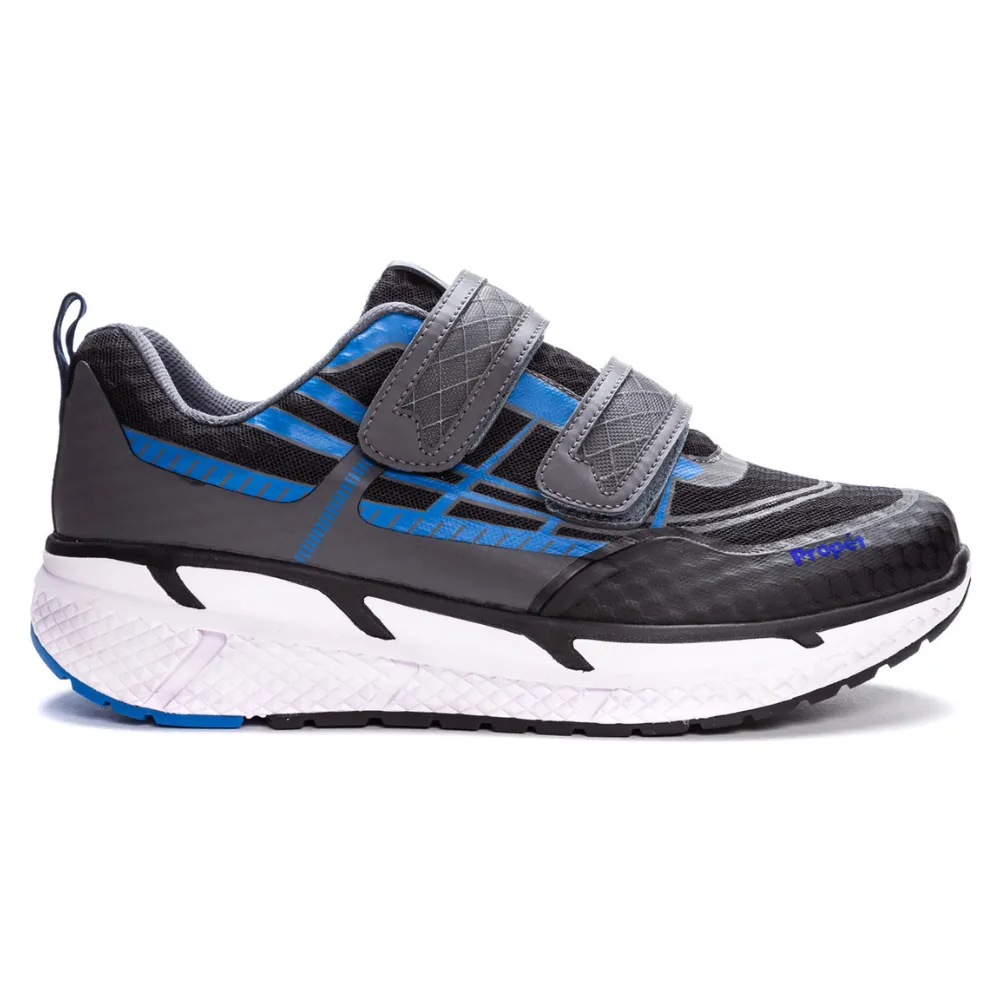 Propet Ultra Strap Black/Blue Sneaker (Men's)