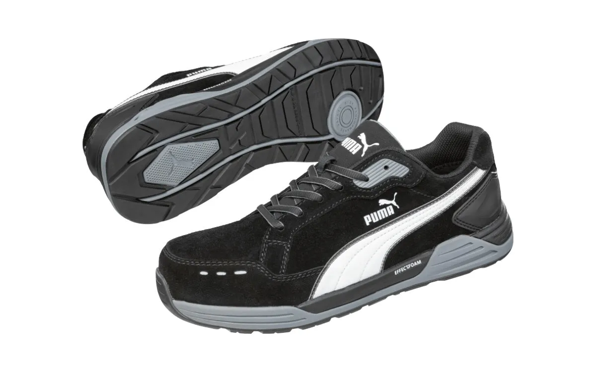 Puma Airtwist Composite Safety Shoe (Black/White) 644657