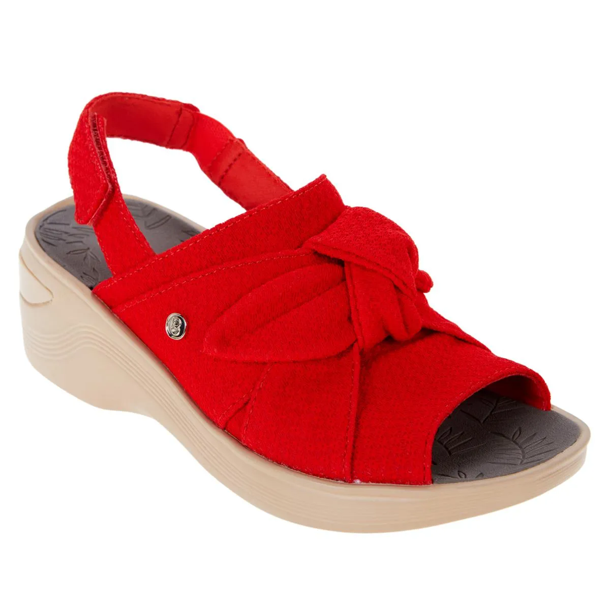 "AS IS" Bzees Daisy Washable Slingback Sandal