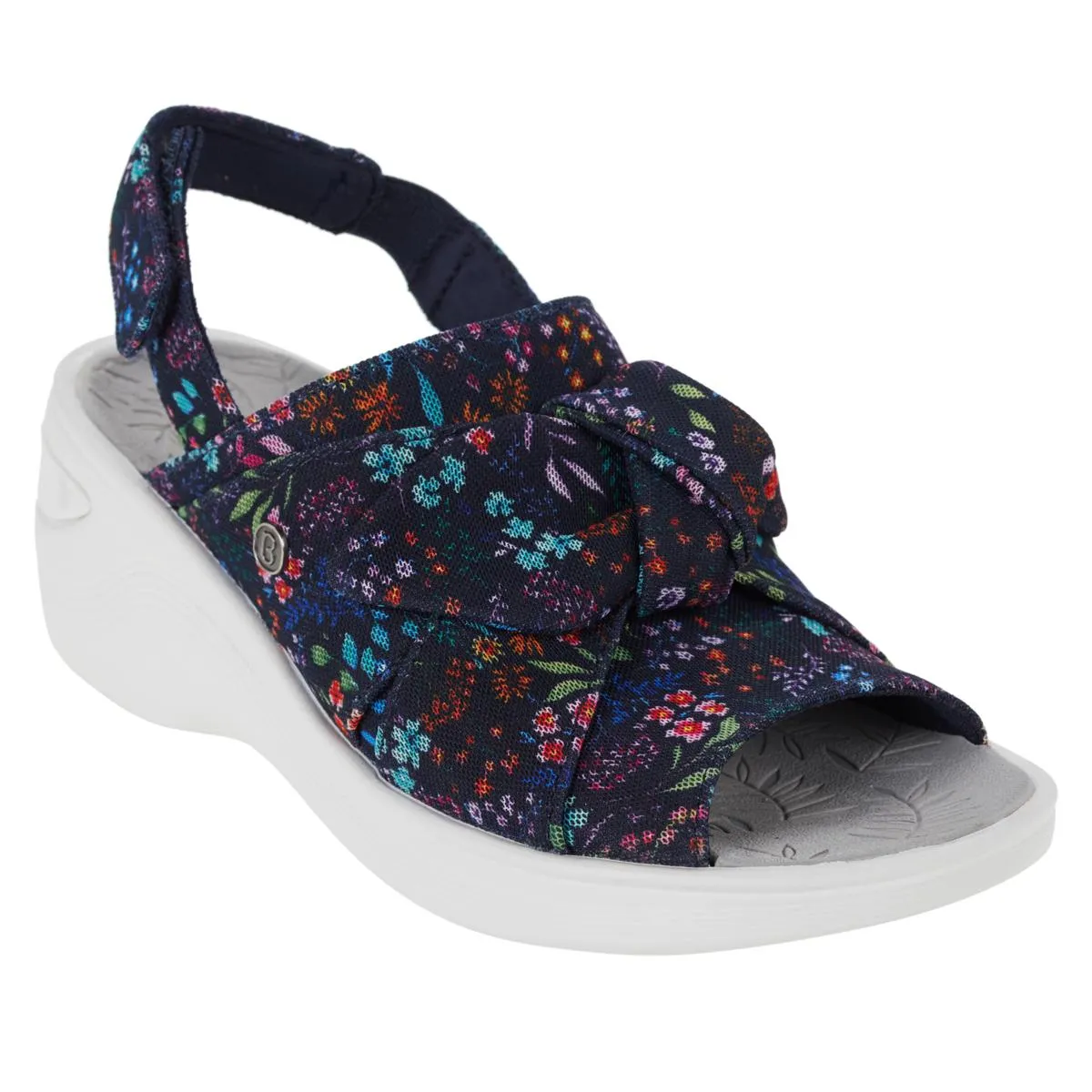 "AS IS" Bzees Daisy Washable Slingback Sandal