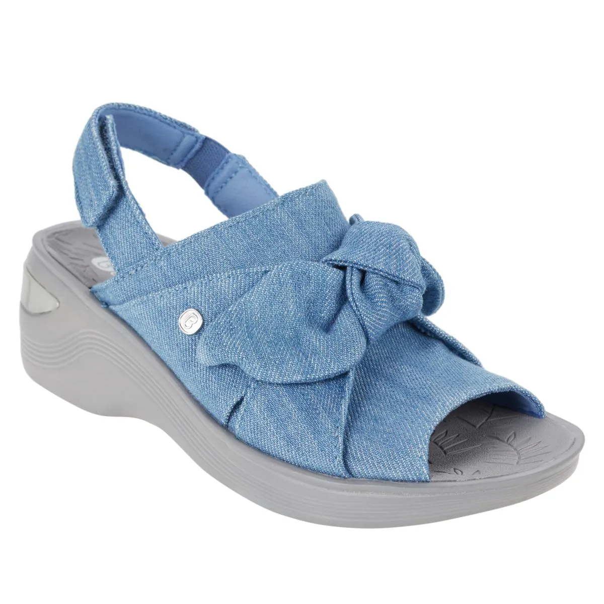 "AS IS" Bzees Daisy Washable Slingback Sandal