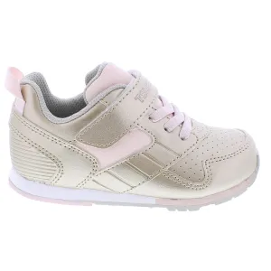 Racer Kid's Athletic Sneaker - Gold/Rose