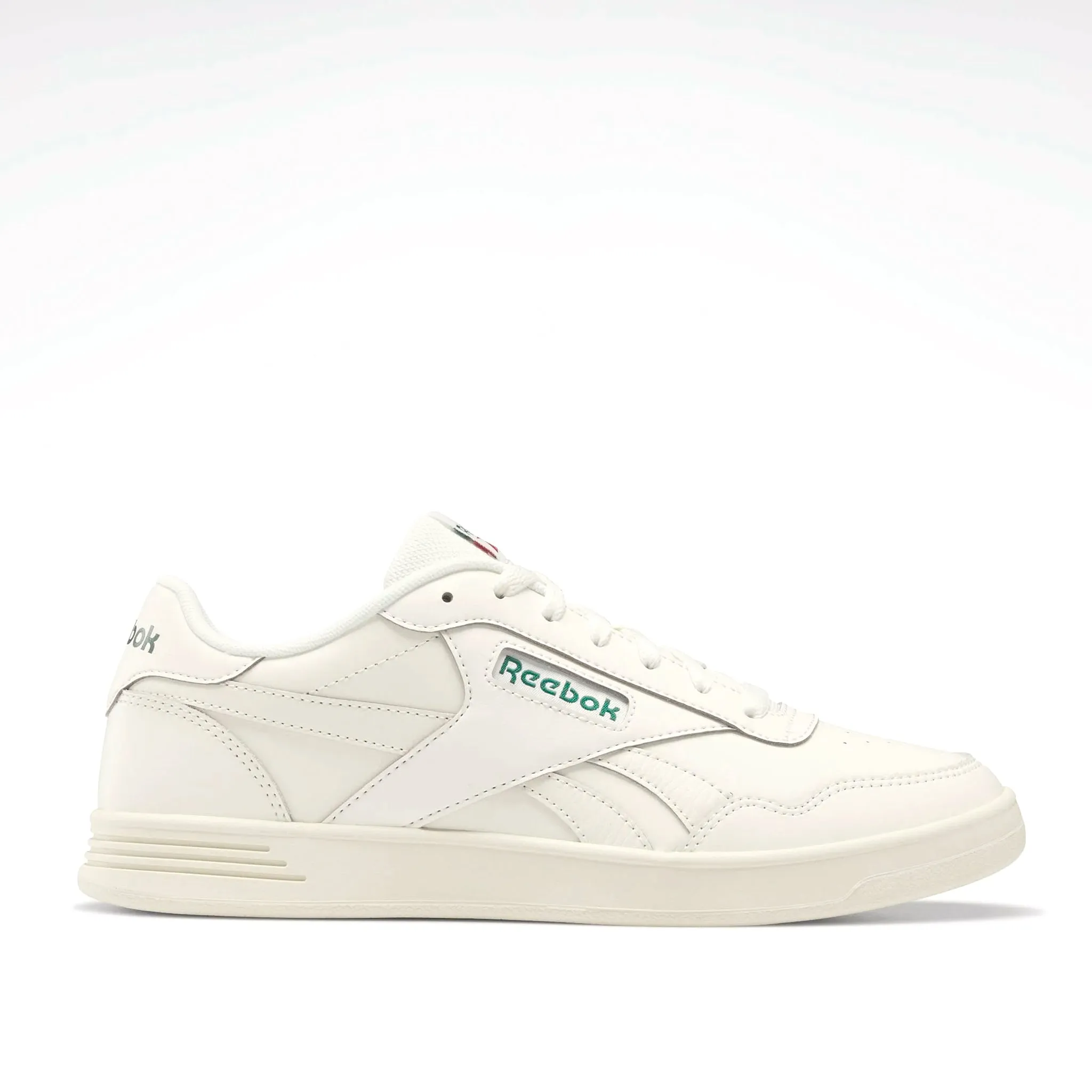 Reebok Court Advance Chalk/Dark Green/Flash Red Sale