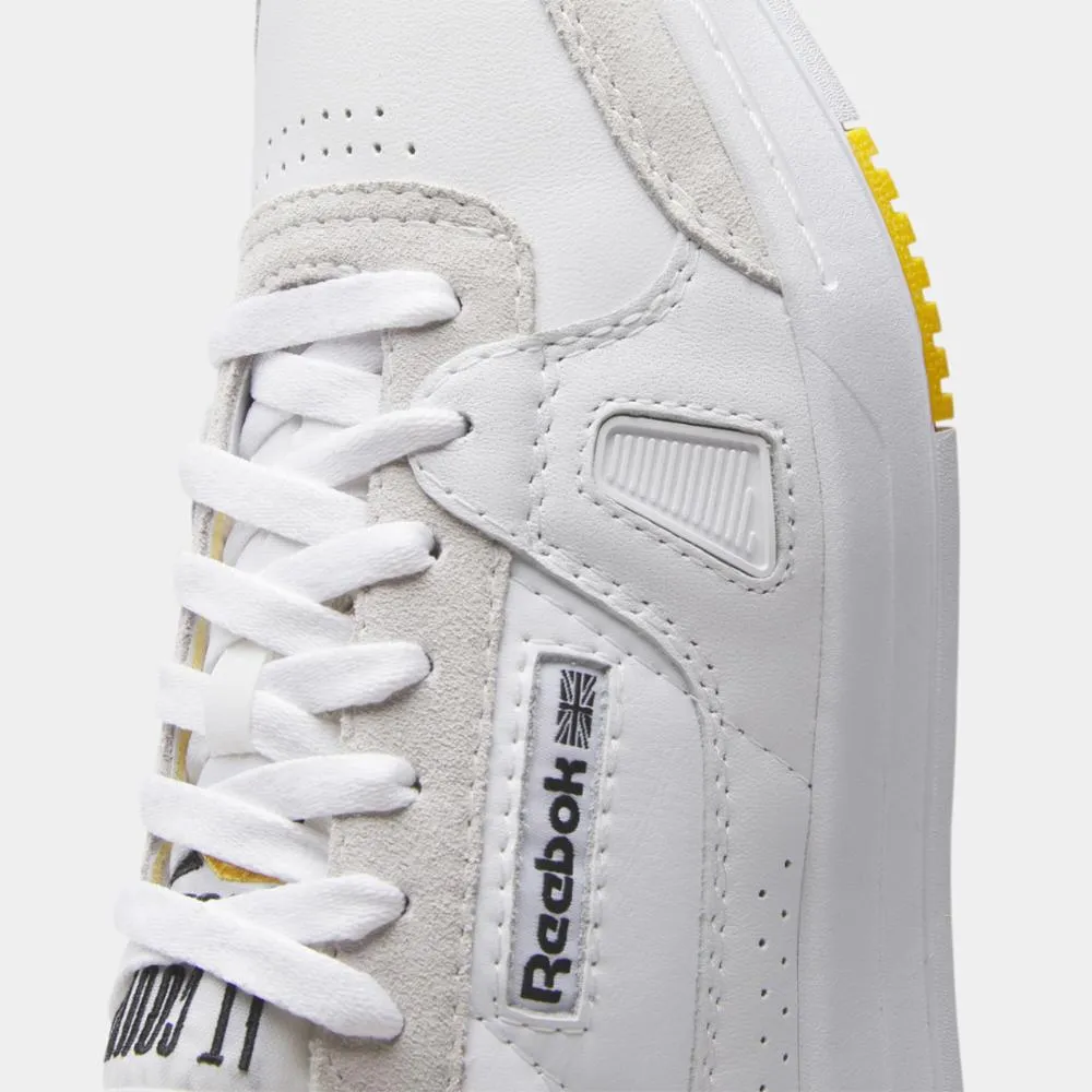 Reebok Footwear Men LT Court Shoes FTWR WHT/BLK/TEAM YELLOW