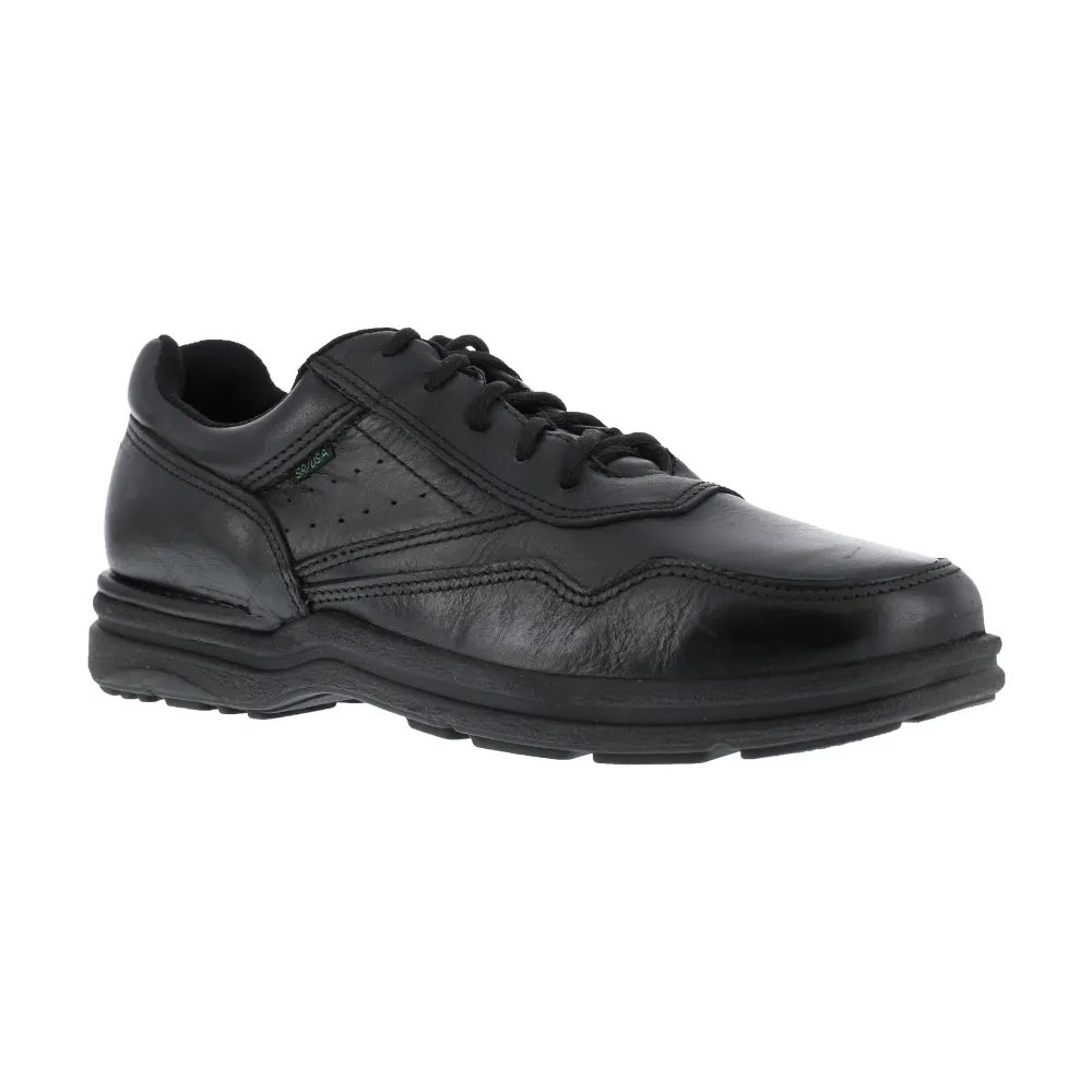 Reebok RP2610 Men's Postwalk Soft Toe Pro Walker Athletic Oxford - Black