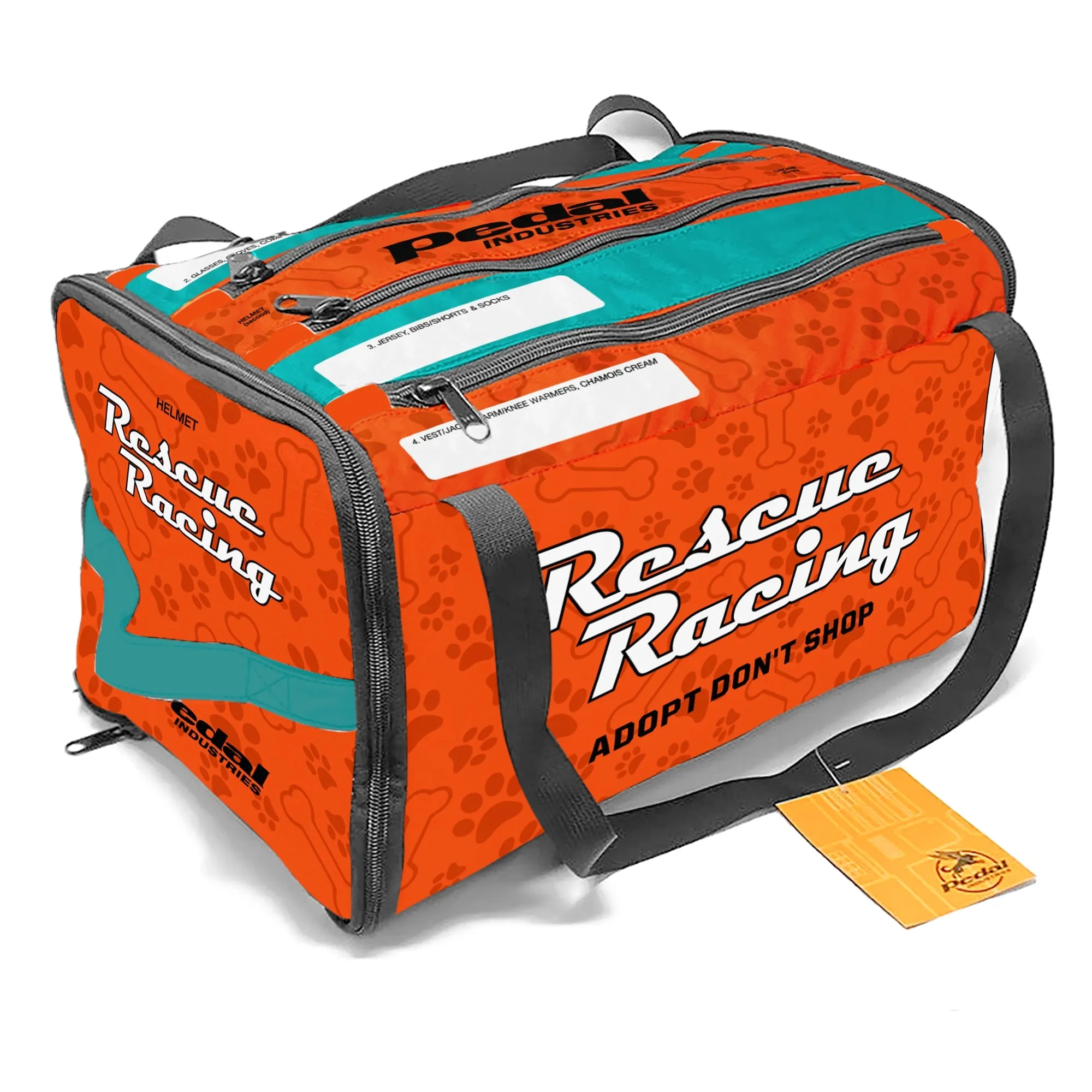 Rescue Racing 2023 CYCLING RACEDAY BAG™ ORANGE