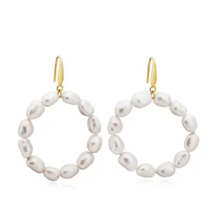 Seychelles Pearl Earrings | Sahira Jewelry