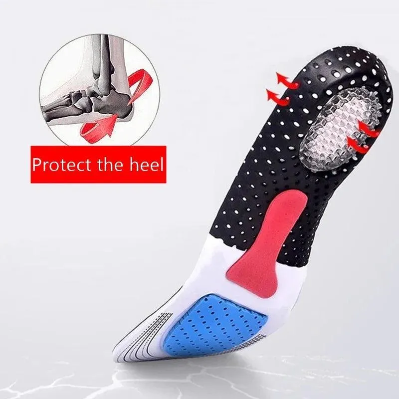 Silicone Orthotic Insoles for Arch Support and All-Day Comfort