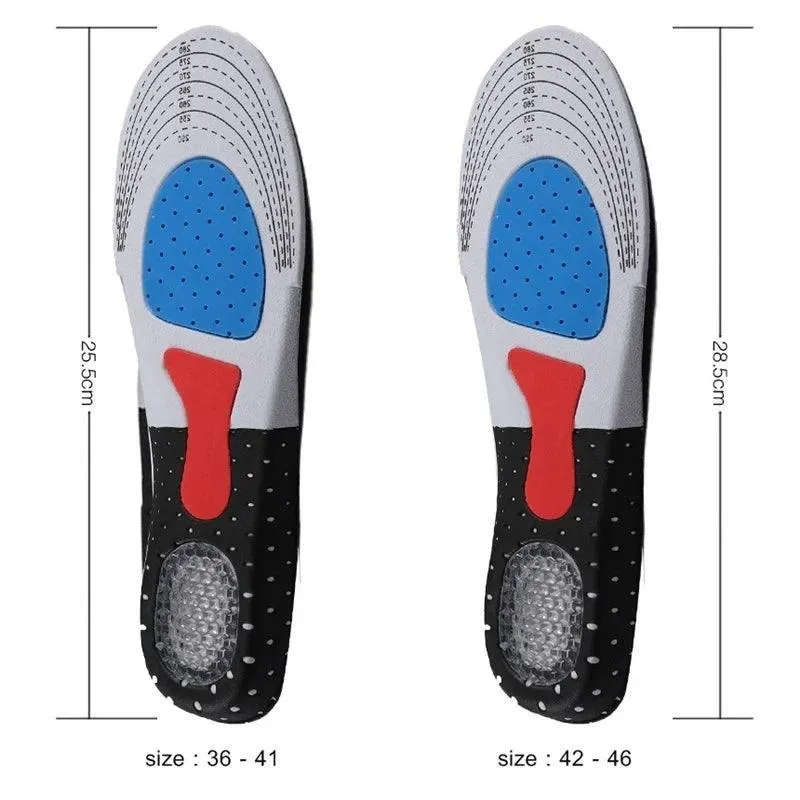 Silicone Orthotic Insoles for Arch Support and All-Day Comfort