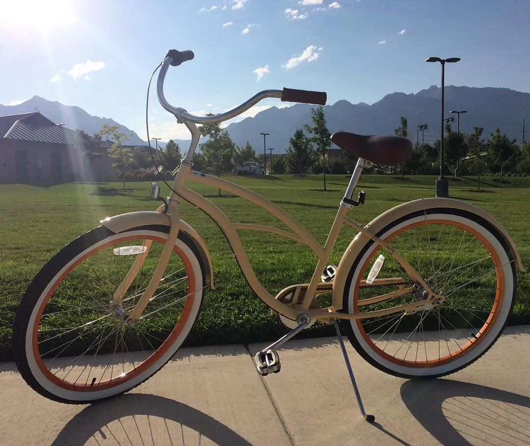 sixthreezero Teal Single Speed Women's Beach Cruiser Bike