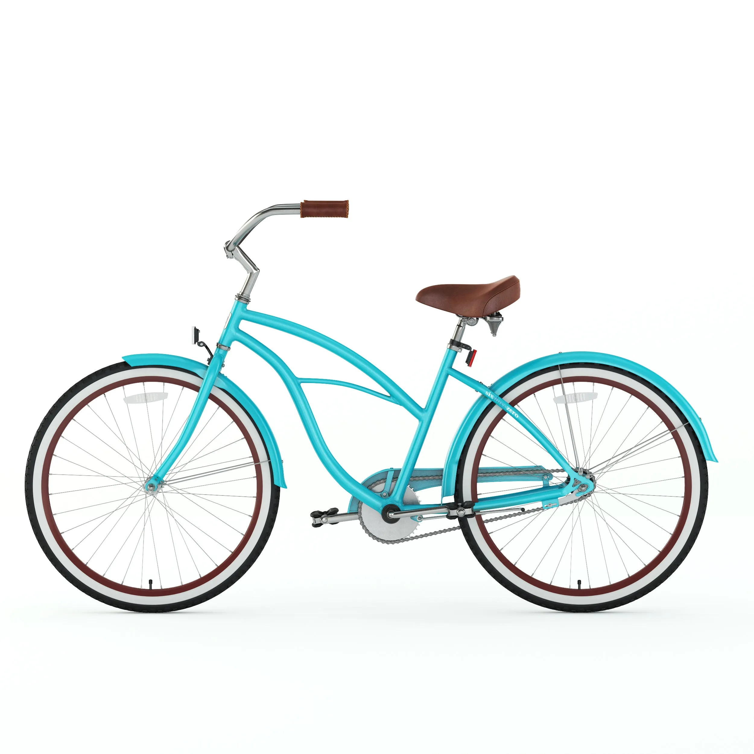 sixthreezero Teal Single Speed Women's Beach Cruiser Bike