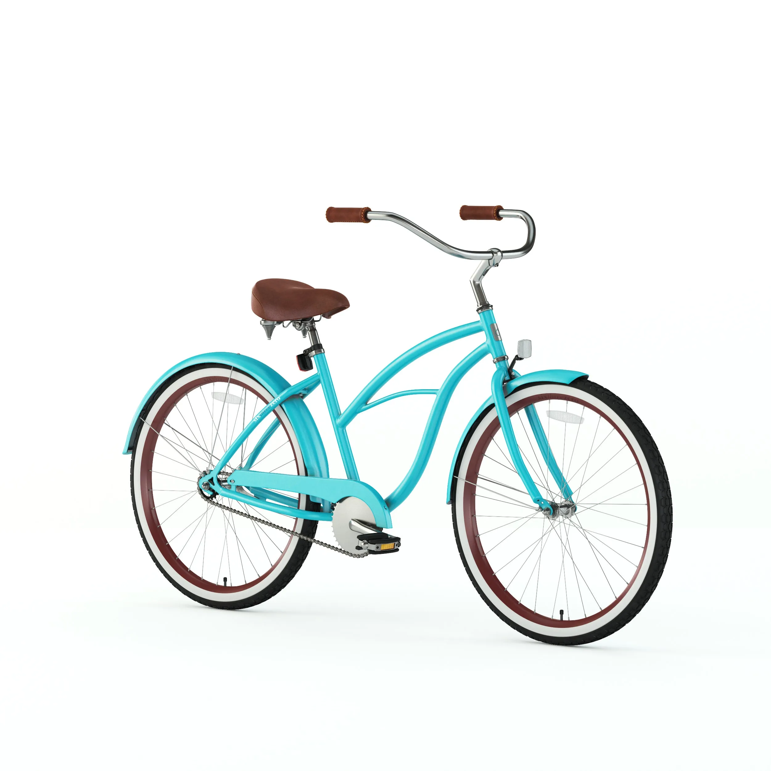 sixthreezero Teal Single Speed Women's Beach Cruiser Bike