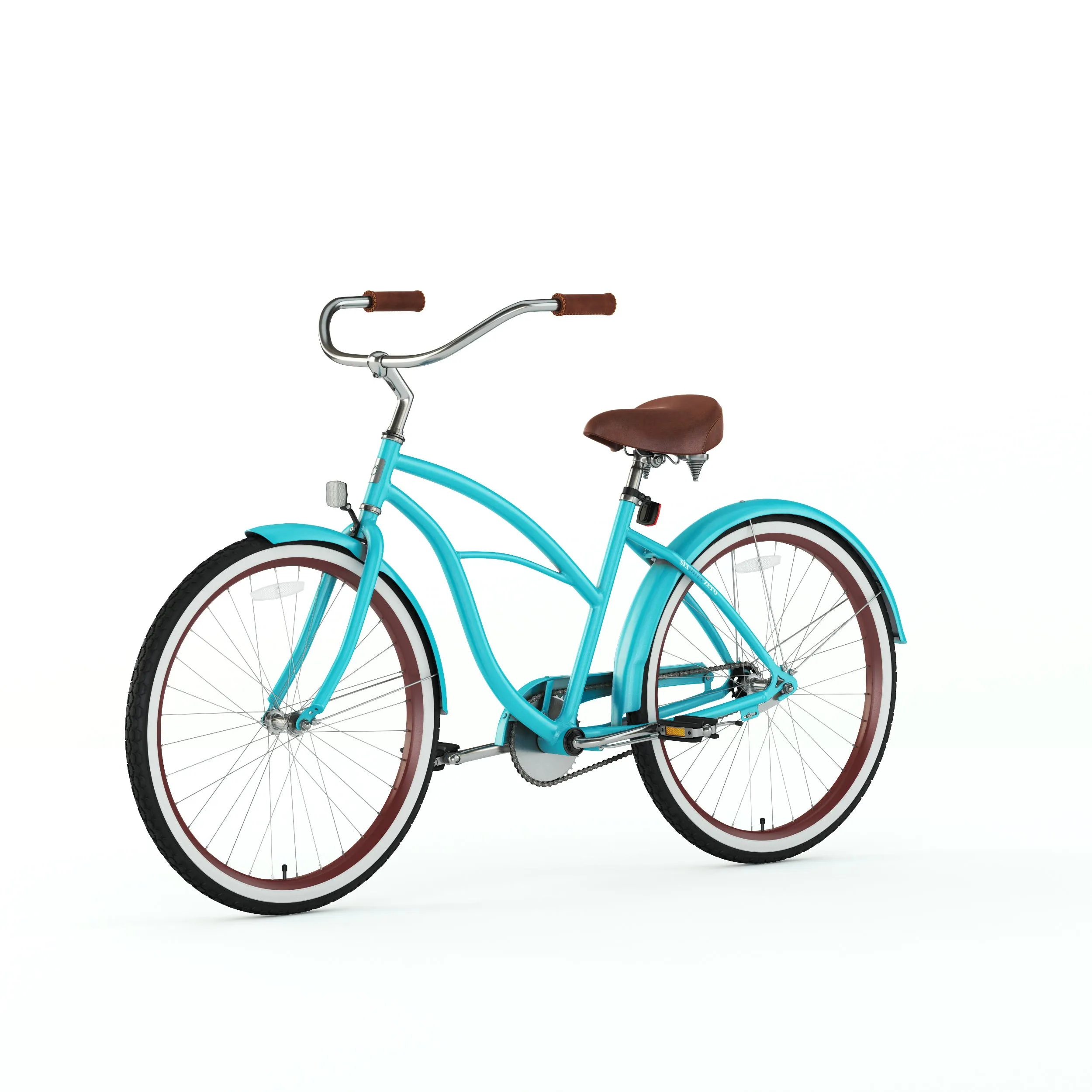 sixthreezero Teal Single Speed Women's Beach Cruiser Bike