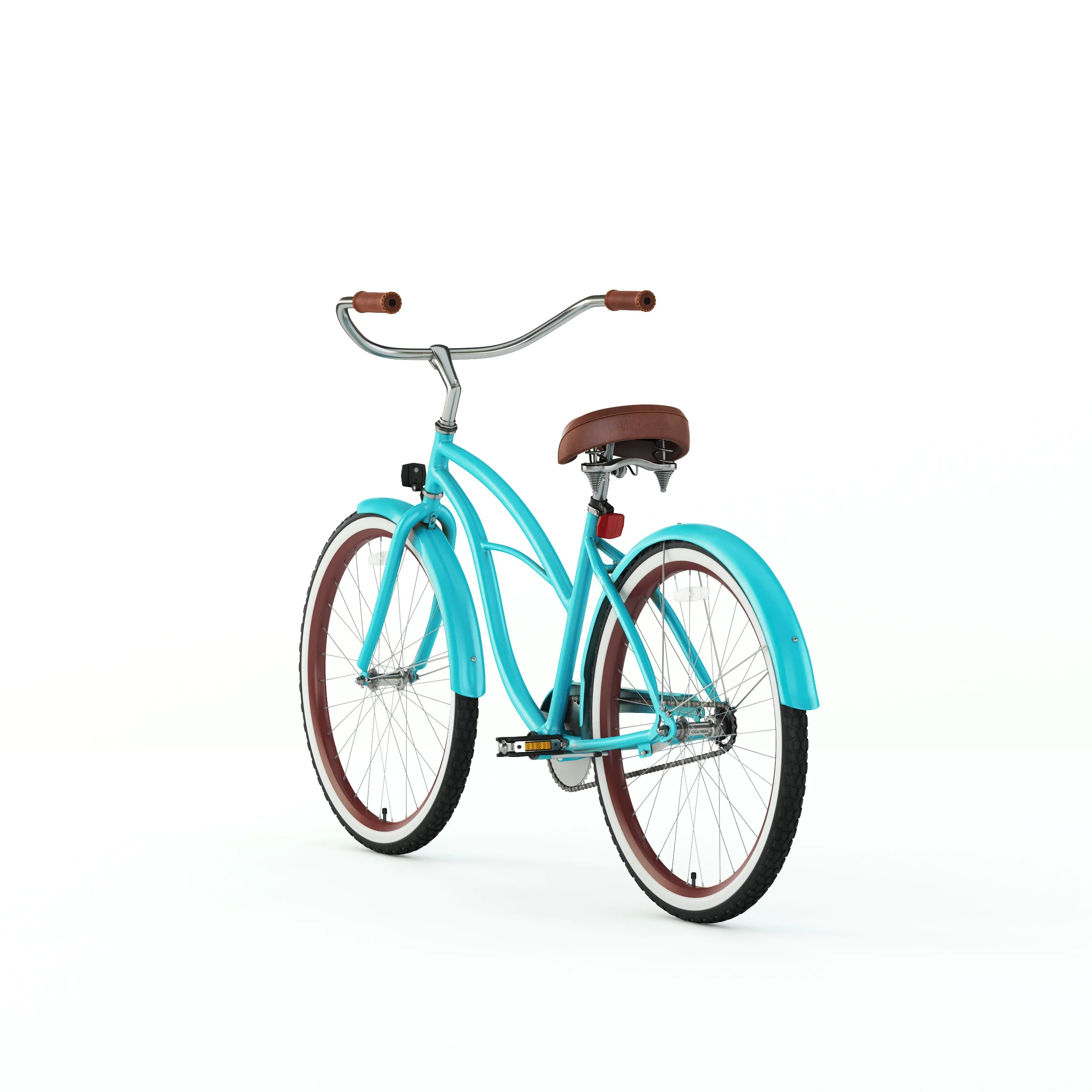 sixthreezero Teal Single Speed Women's Beach Cruiser Bike