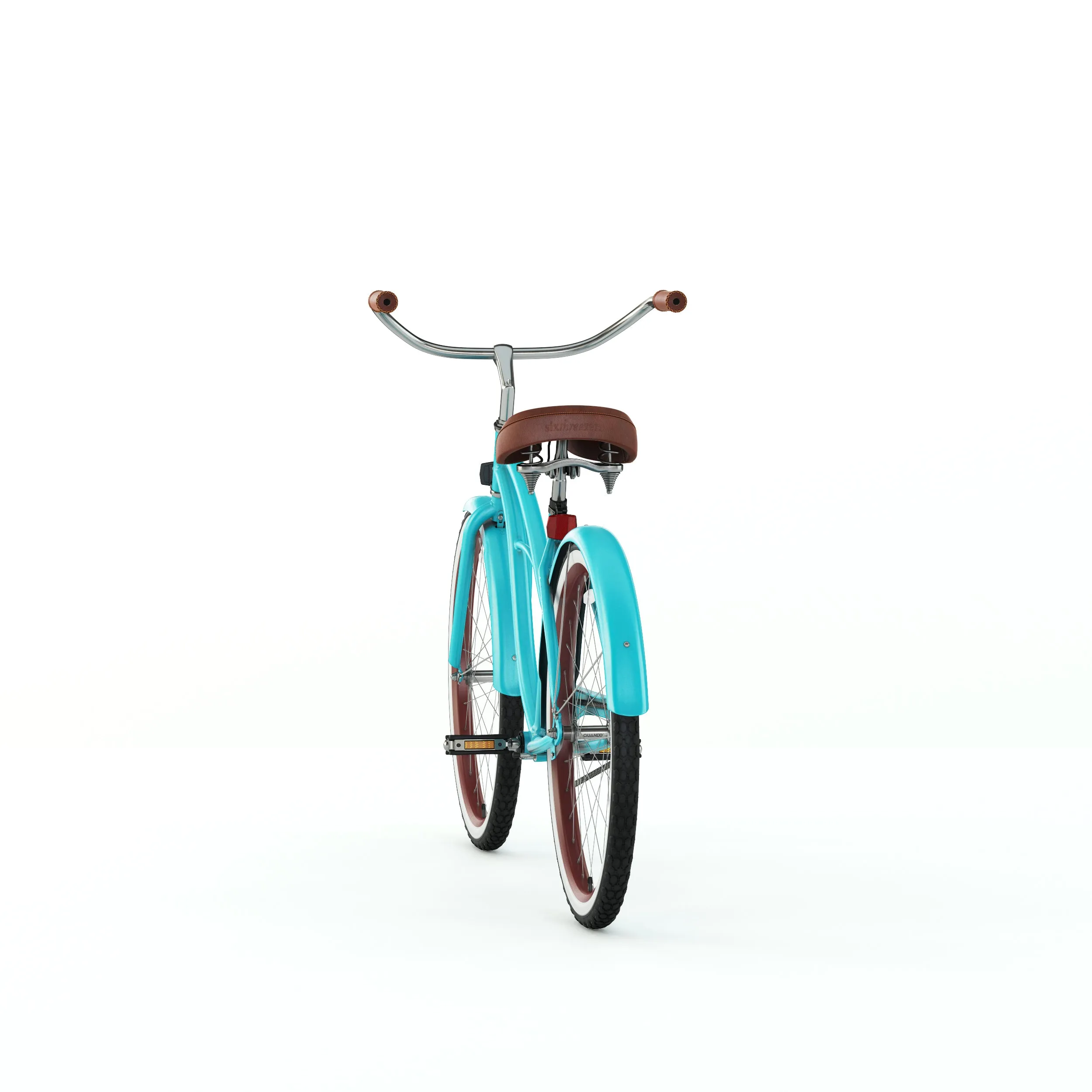 sixthreezero Teal Single Speed Women's Beach Cruiser Bike