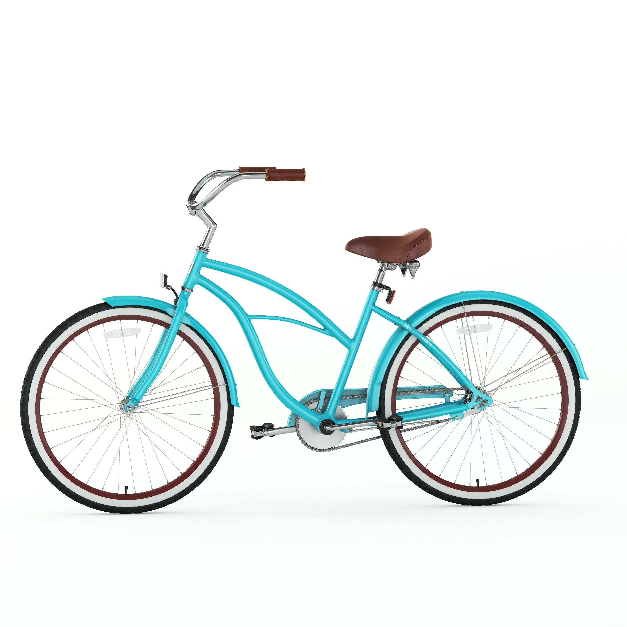 sixthreezero Teal Single Speed Women's Beach Cruiser Bike