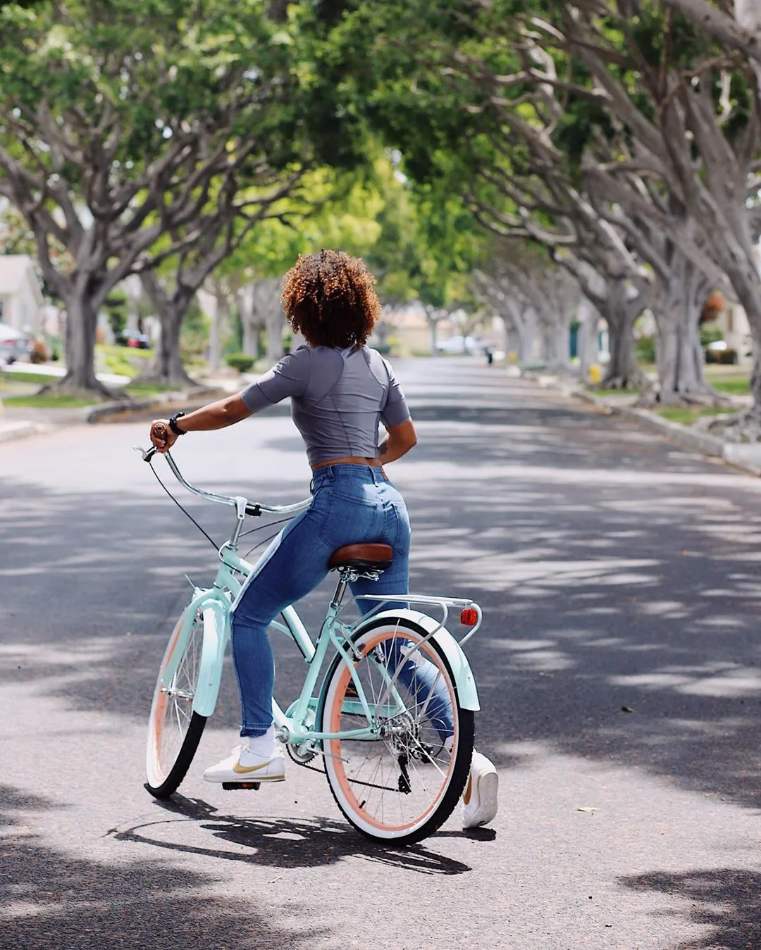 sixthreezero Teal Single Speed Women's Beach Cruiser Bike