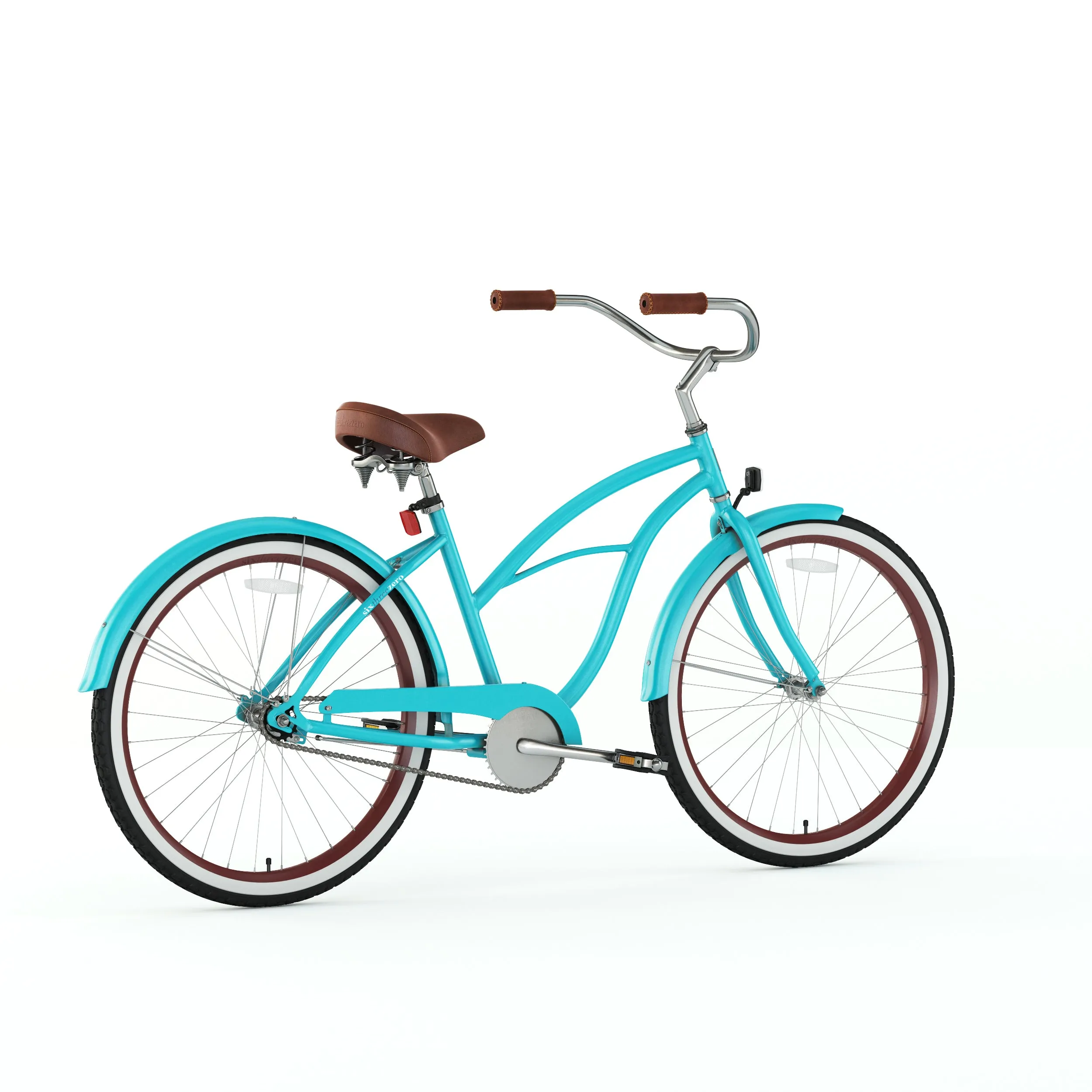 sixthreezero Teal Single Speed Women's Beach Cruiser Bike