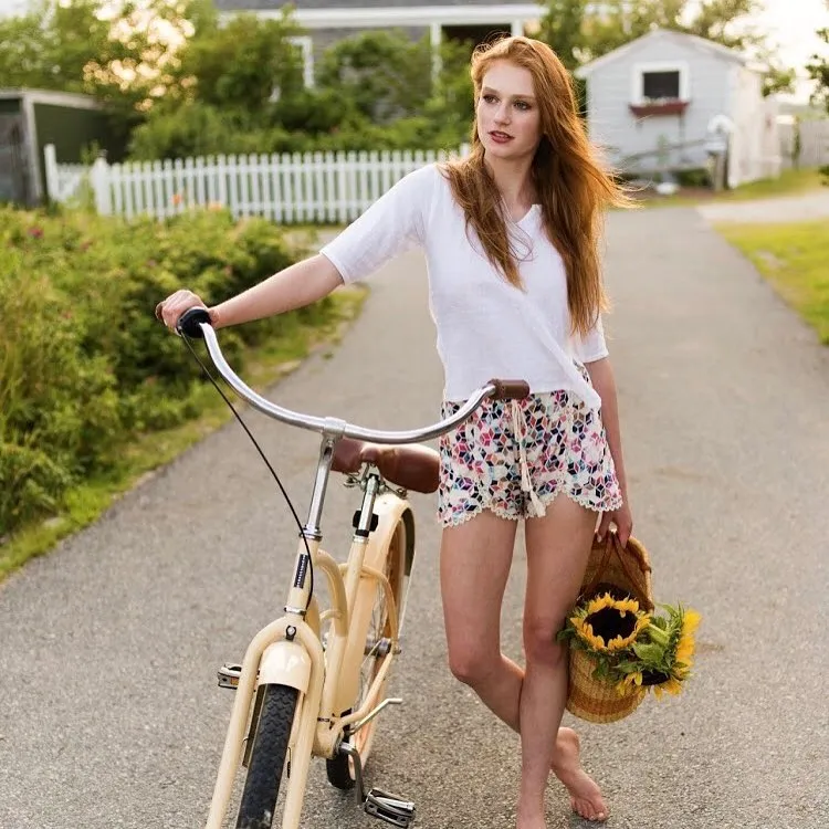 sixthreezero Teal Single Speed Women's Beach Cruiser Bike