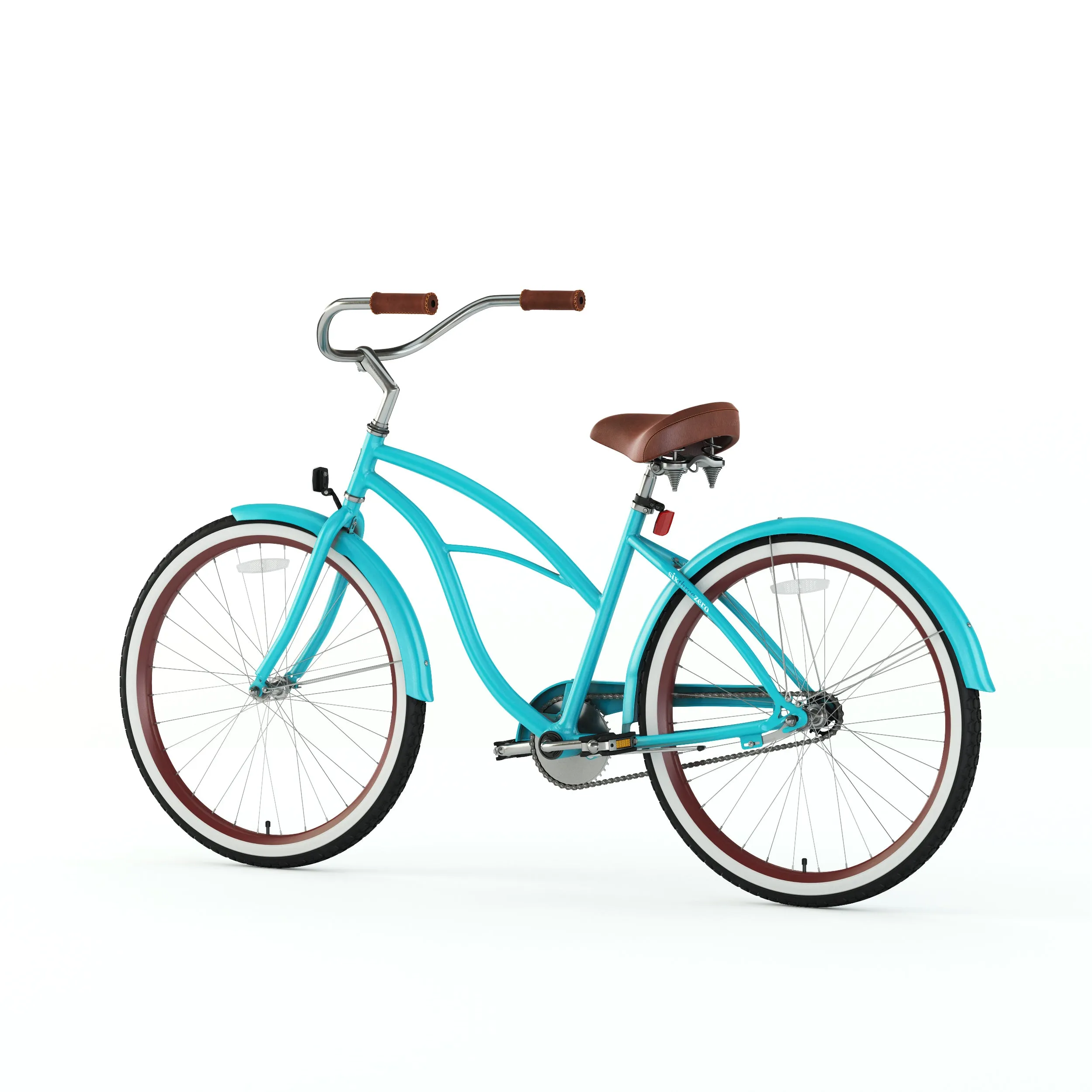 sixthreezero Teal Single Speed Women's Beach Cruiser Bike