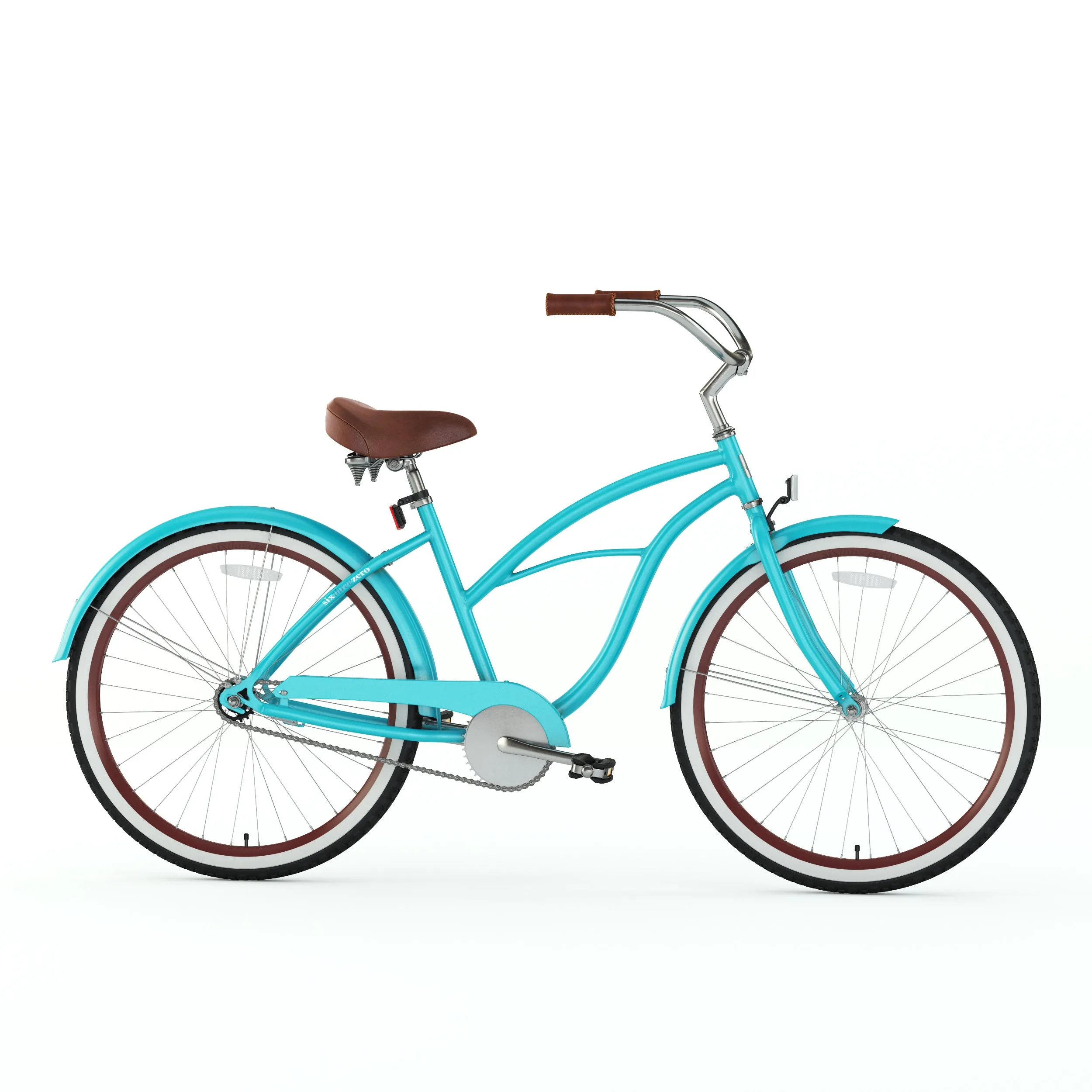 sixthreezero Teal Single Speed Women's Beach Cruiser Bike