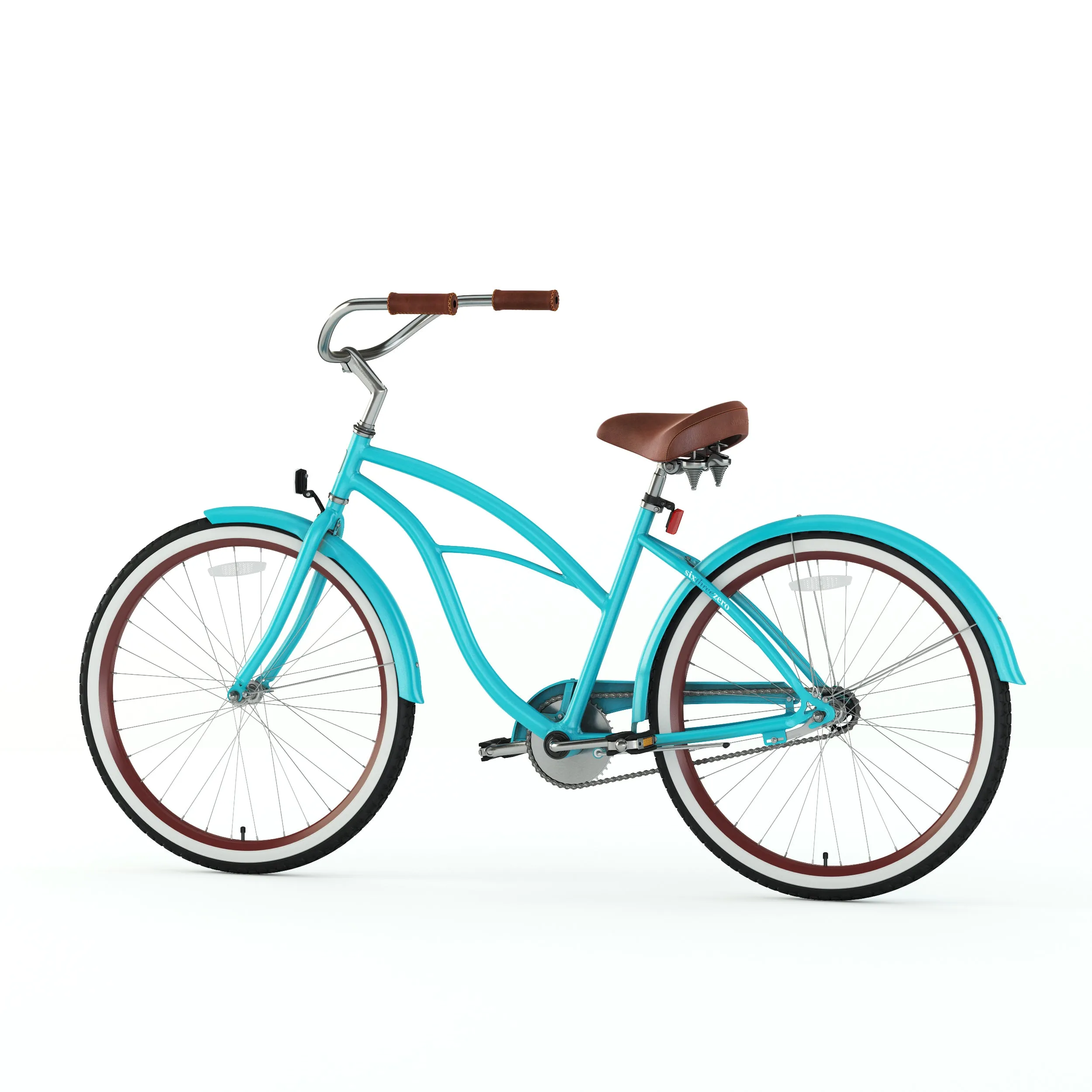 sixthreezero Teal Single Speed Women's Beach Cruiser Bike