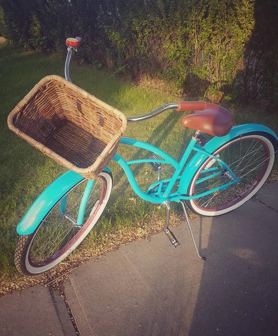 sixthreezero Teal Single Speed Women's Beach Cruiser Bike