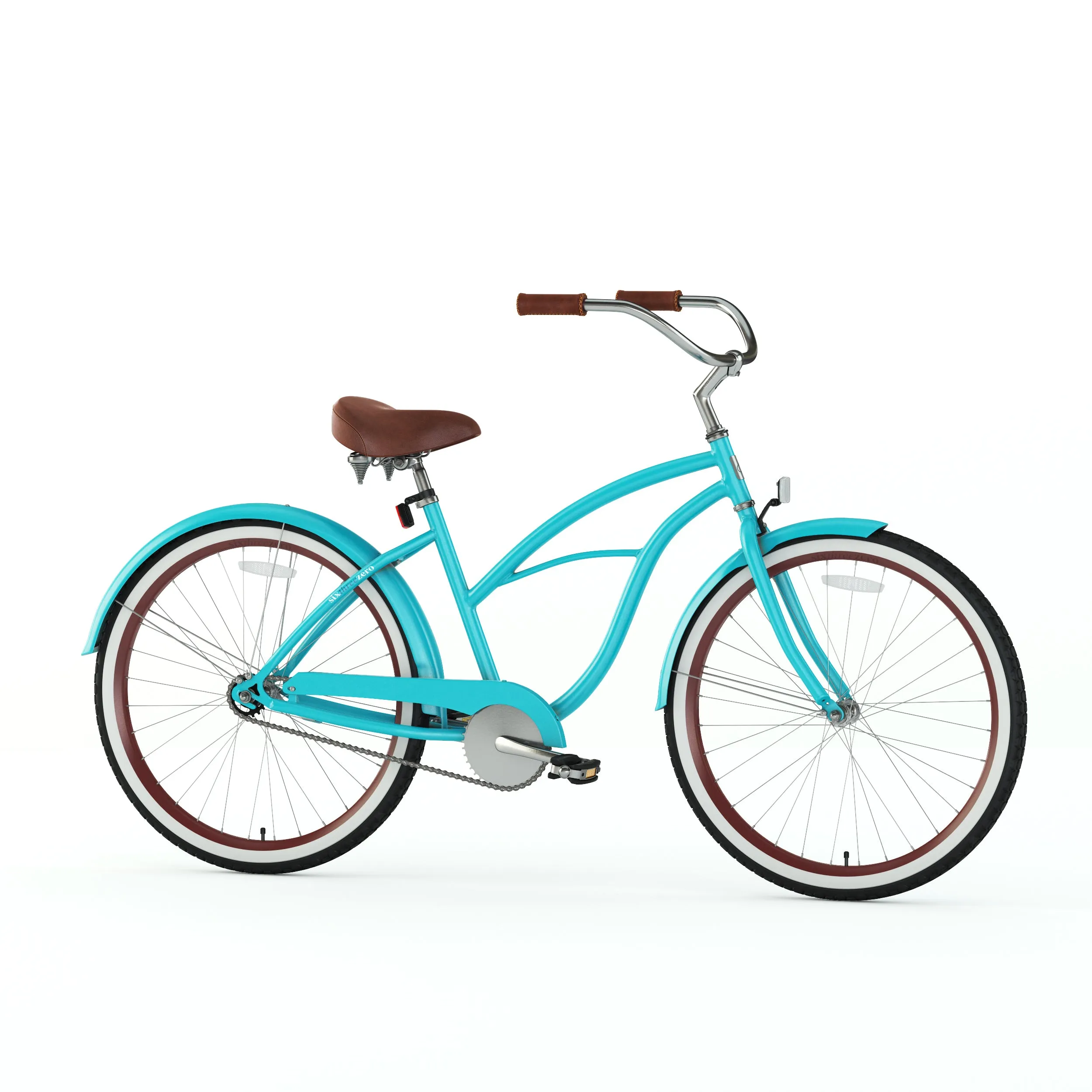 sixthreezero Teal Single Speed Women's Beach Cruiser Bike