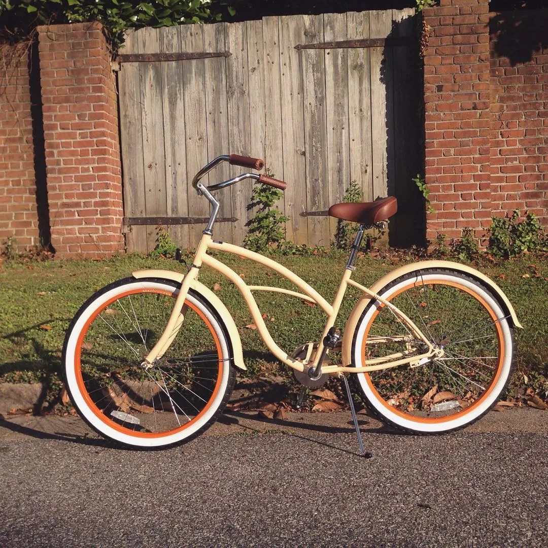 sixthreezero Teal Single Speed Women's Beach Cruiser Bike