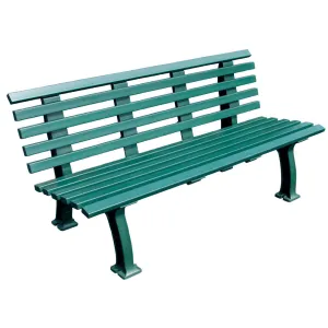 Tennis Court Bench 5 Feet Green