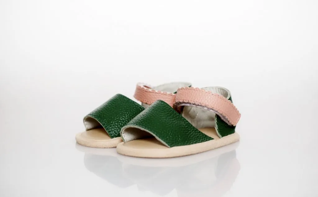 Tropica Sandals - Forest Green | Goose Kids