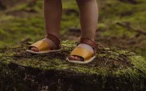 Tropica Sandals - Mustard & Tan