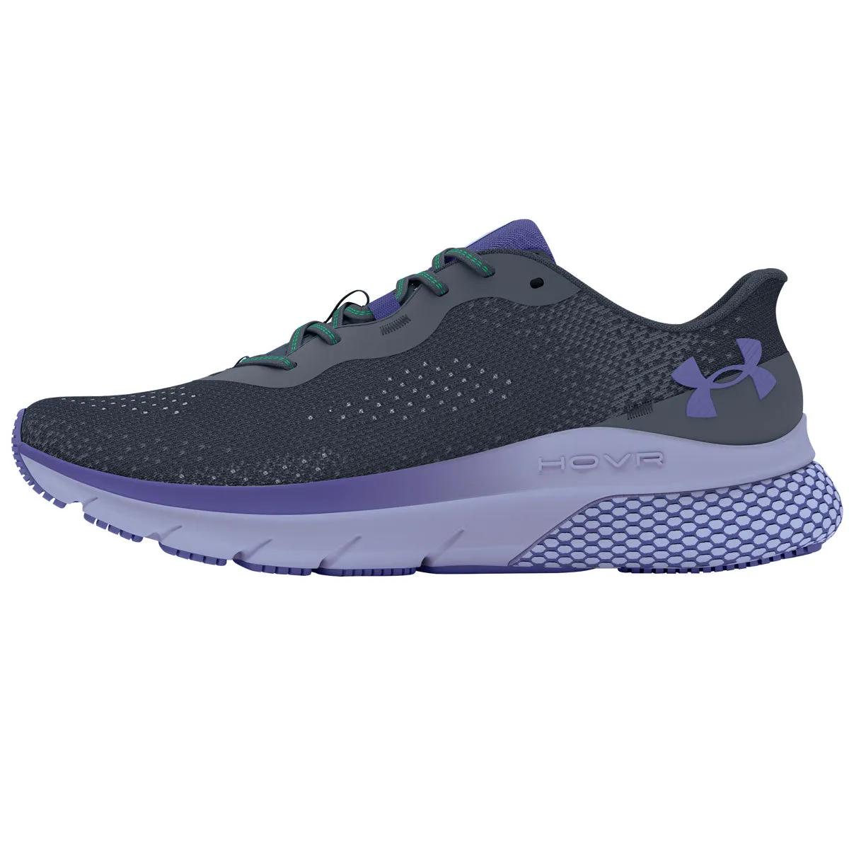 Under Armour Hovr Turbulence 2 Running Shoes - Womens - Downpour Grey/Celeste/Starlight