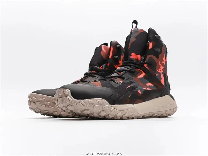 UNDER ARMOUR UA Project Rock Johnson HOVR Dawn Winter Outdoor Mens Training Shoes Bull's Head Waterproof Tactical Boots