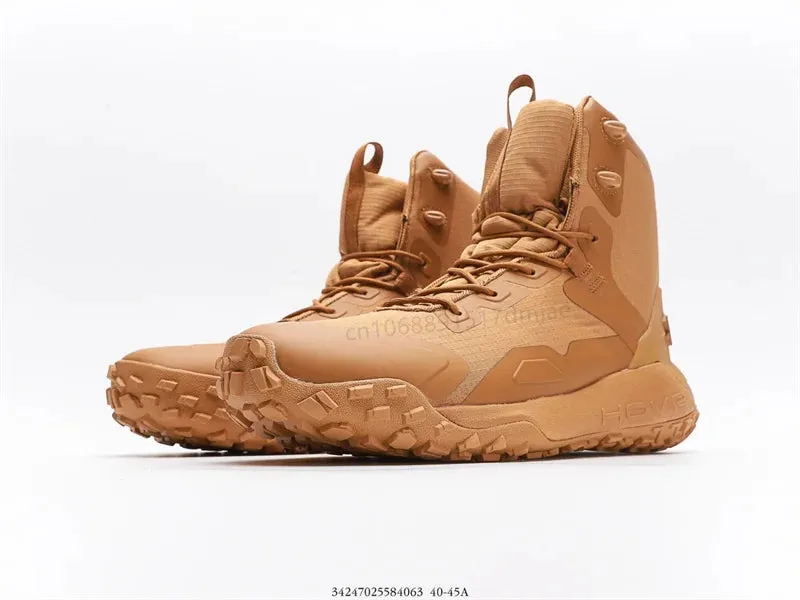 UNDER ARMOUR UA Project Rock Johnson HOVR Dawn Winter Outdoor Mens Training Shoes Bull's Head Waterproof Tactical Boots