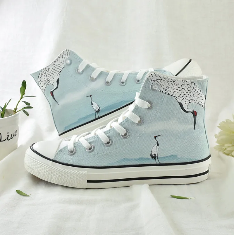 Uniwim Crane Hand-painted Shoes SE21696