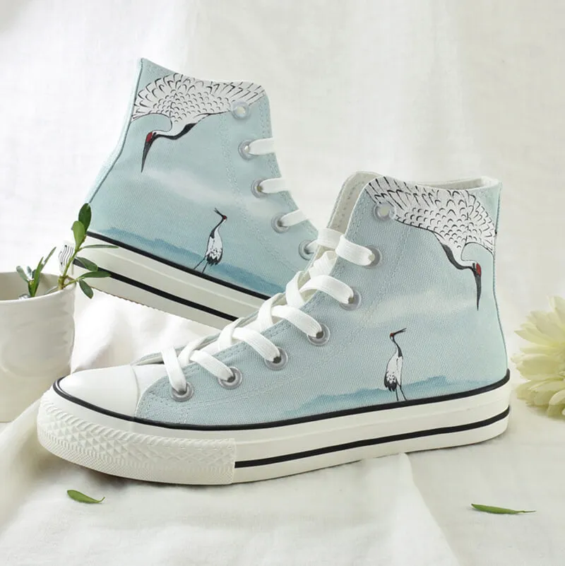 Uniwim Crane Hand-painted Shoes SE21696