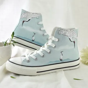 Uniwim Crane Hand-painted Shoes SE21696