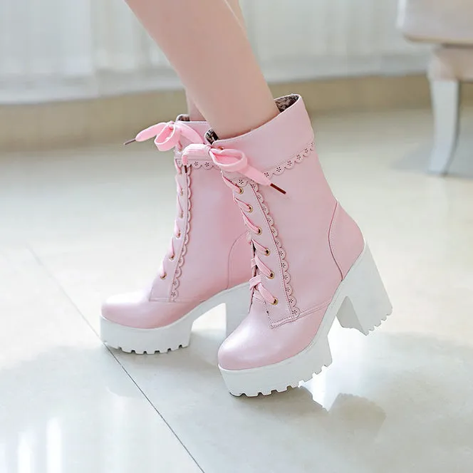 Uniwim Kawaii Heels Boots SE10574