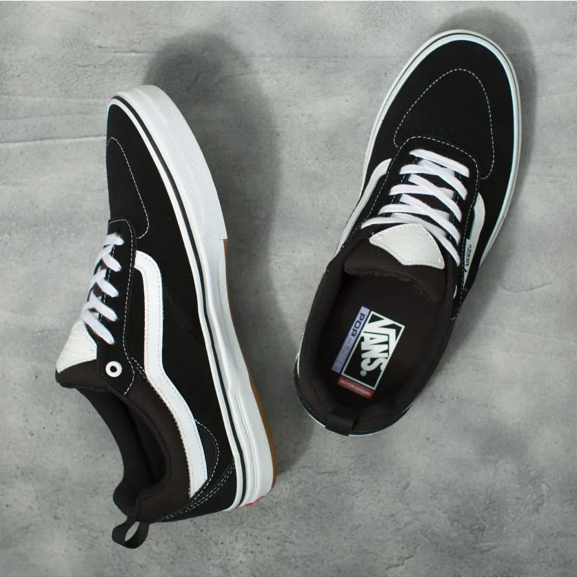 Vans Kyle Walker Skateboard Shoe - Black/White