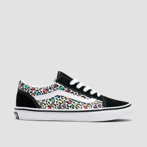 Vans Old Skool Shoes - Animal Pop Black/Multi - Kids